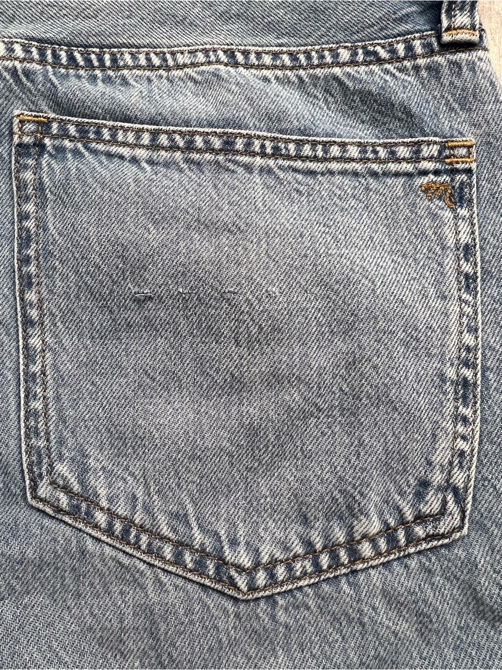 Madewell The Ultimate Wide-Leg Jean in Airy Denim Size 27 NWT *flawed* - Picture 14 of 16